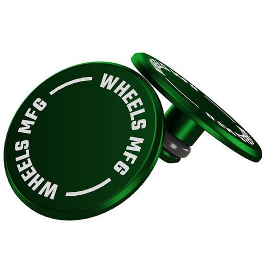 Wheels Manufacturing Thru-Axleycaps Green