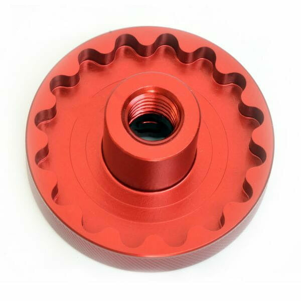 Wheels Manufacturing Narrow Flange Bottom Bracket Tool Red