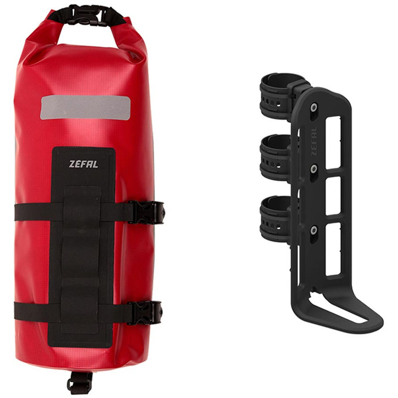 Zefal Z Adventure Fork Pack Front Bag & Holder Red
