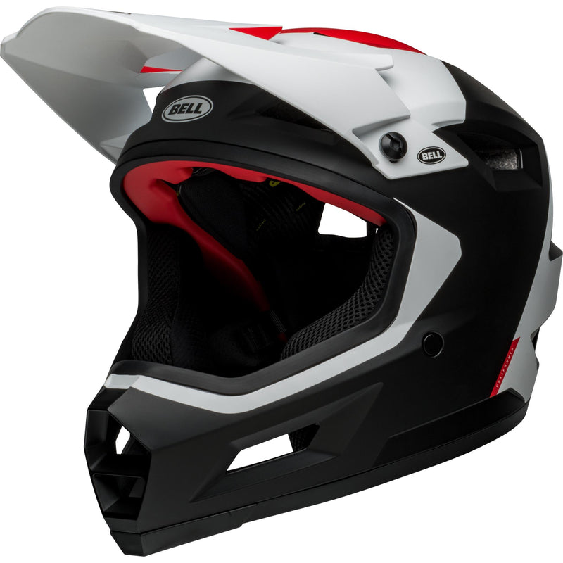 Bell Sanction 2 DLX Mips MTB Full Face Helmet Deft Matt Black / White