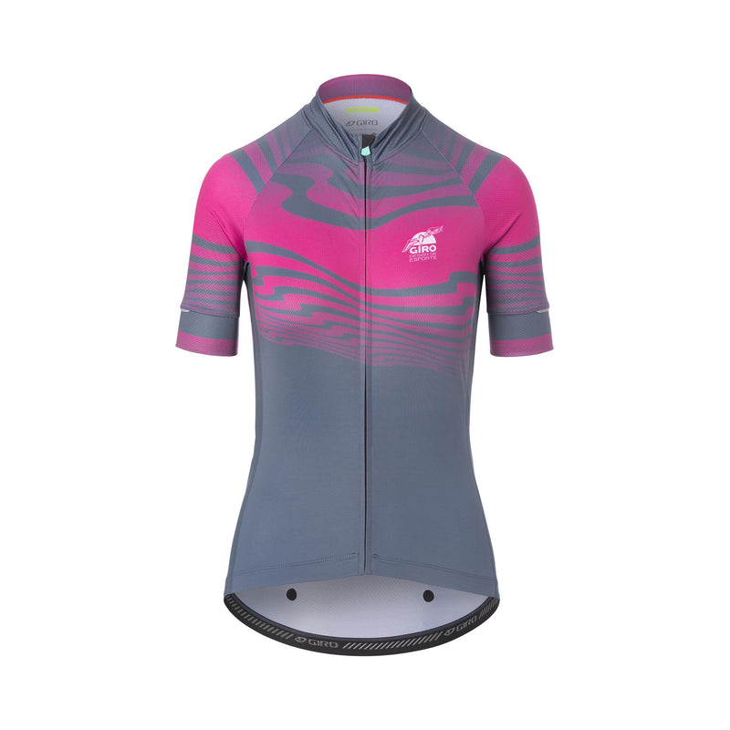 Giro Ondas Collection Ladies Chrono Expert Short Sleeves Jersey Pink Street