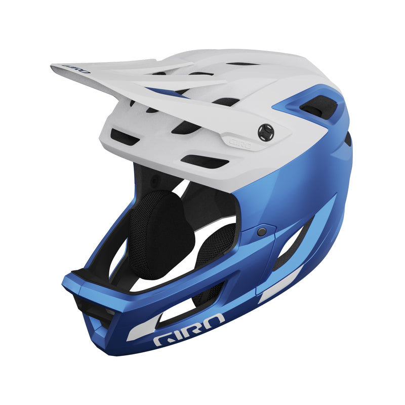 Giro Coalition Spherical Helmet Matt White Ano Blue
