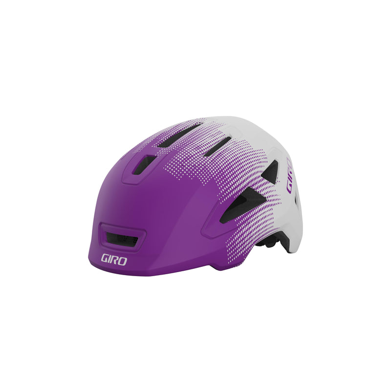 Giro Scamp II Childs Helmet Matt Purple Towers