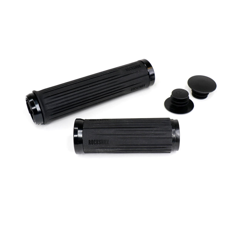 Rockshox Grips For Twistloc 77 / 125 MM Textured Grips Includes Black Clamps / End Plugs Twistloc Base B1+ 2023+