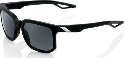 100% Centric Glasses Soft Tact Black / Grey Peakolar Lens