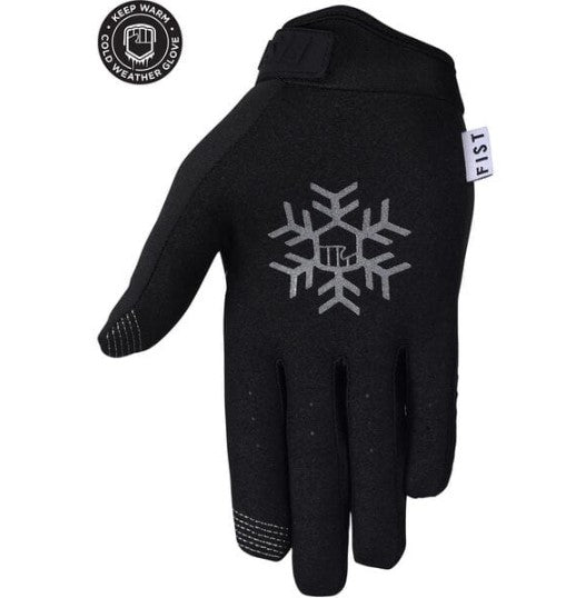 Fist Handwear Chapter 22 Collection Frosty Finger Snow Tone Gloves Black / Silver