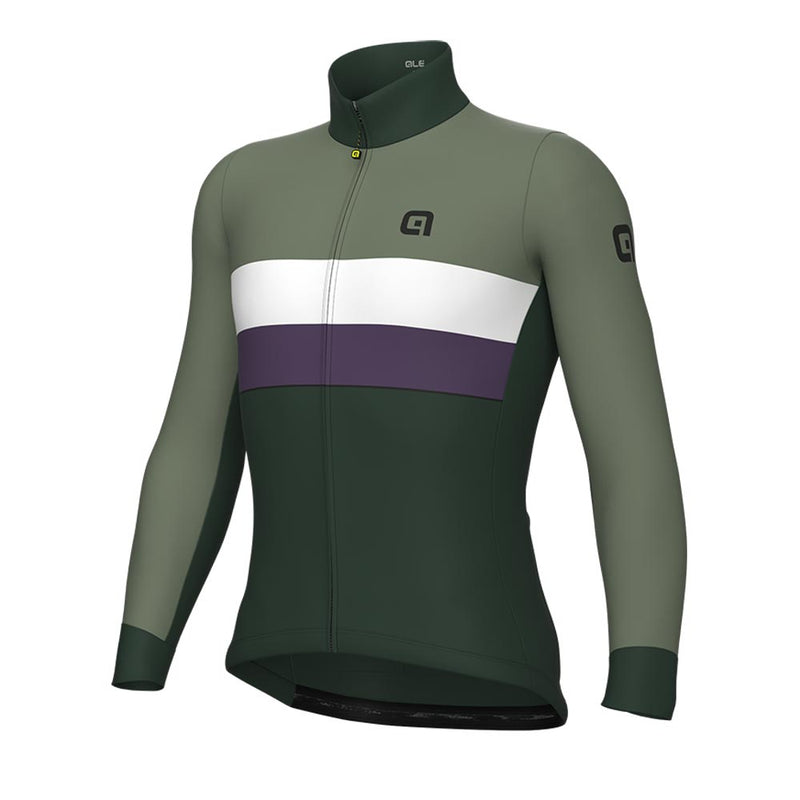 Ale Clothing Chaos Off Road / Gravel Long Sleeved Jersey Green