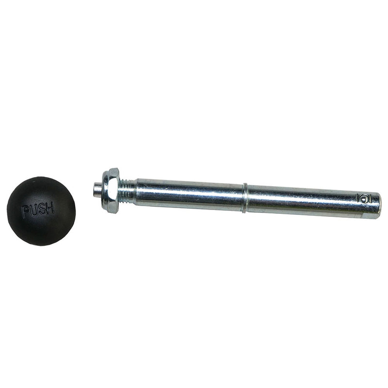 Burley Push Button Axle With Nut / Dust Cap