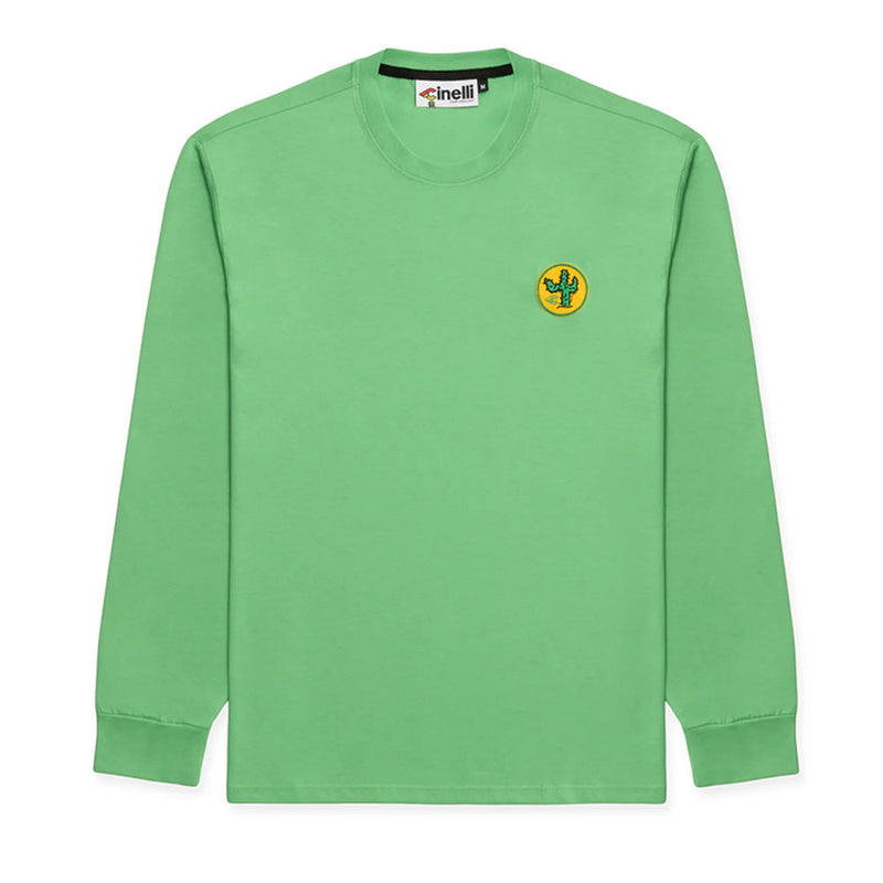 Cinelli Cactus Long Sleeve 75th Anniversary T-Shirt Green