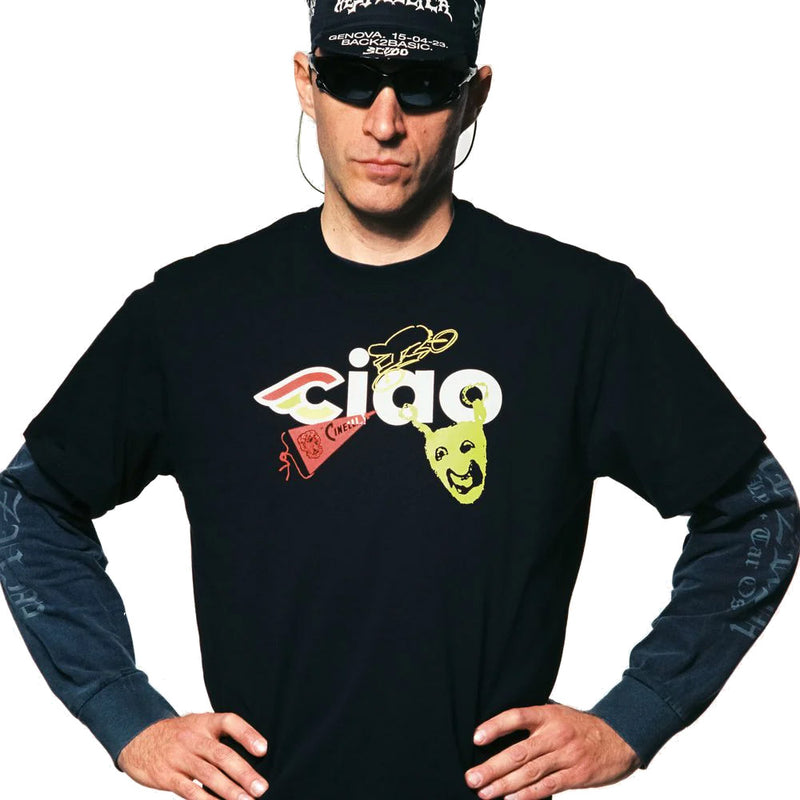Cinelli Ciao Icons T-Shirt Black
