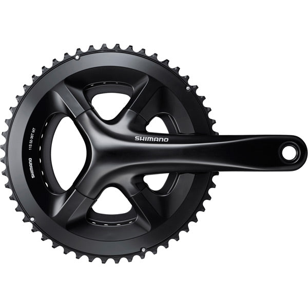 Shimano Non-Series Road FC-RS510 52 / 36T Double Chainset For 135 / 142 MM Axle Black