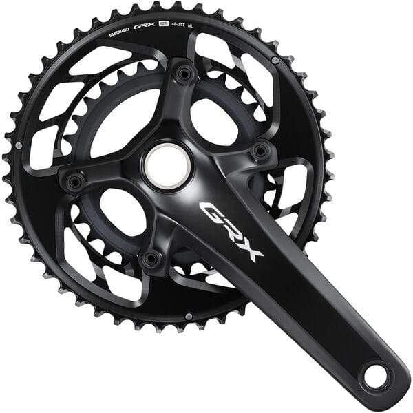 Shimano GRX FC-RX820 GRX 48 / 31 Double 12-Speed Hollowtech II Chainset Grey