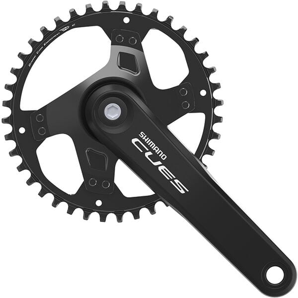 Shimano CUES FC-U4000 CUES Chainset For 9 / 10 / 11-Speed Black