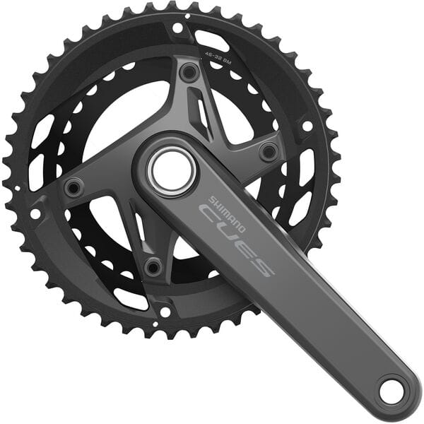 Shimano CUES FC-U6010 CUES HollowTech II Chainset For 11-Speed Black