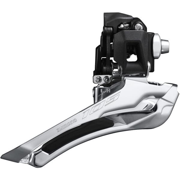 Shimano 105 FD-R7100 105 12-Speed Toggle Front Derailleur Double Braze-On Black
