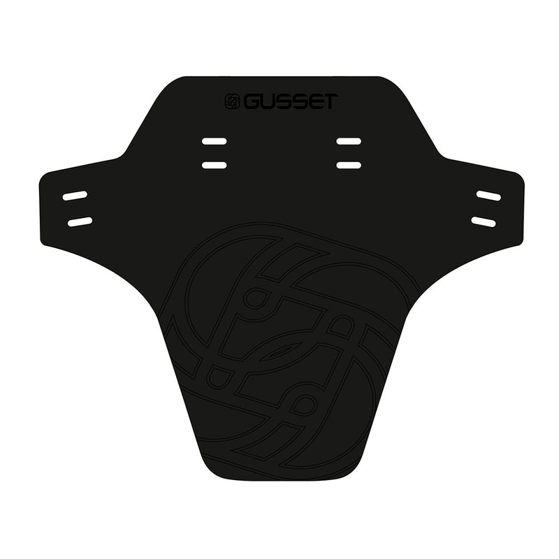 Gusset Components Guard Front Black / Black