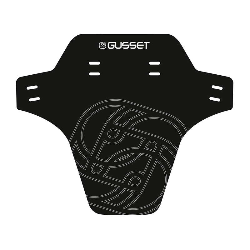 Gusset Components Guard Front Black / White