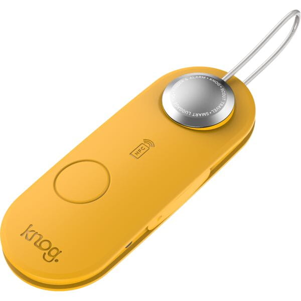 Knog Scout Travel Luggage Alarm And Finder Yellow