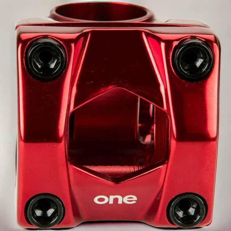 EX Display Box One Center Clamp Stem Red - 53 MM x 31.8 MM x 1"