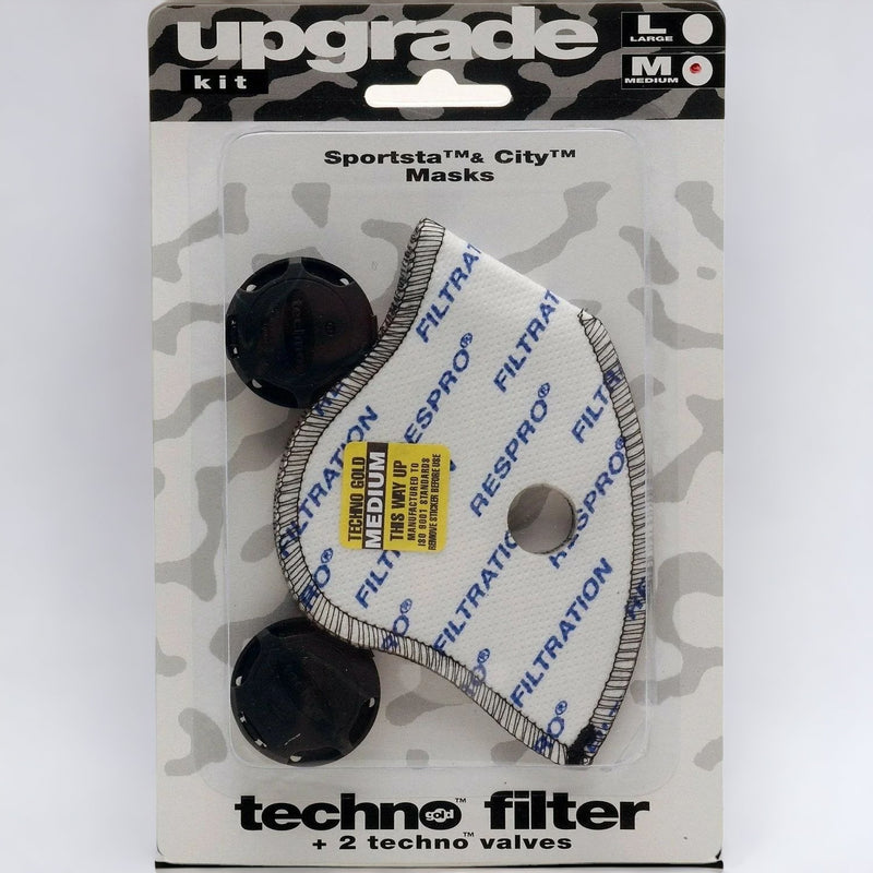 EX Display Respro Techno Upgrade Kit For City / Sportsta To Techno Blue / White - Medium