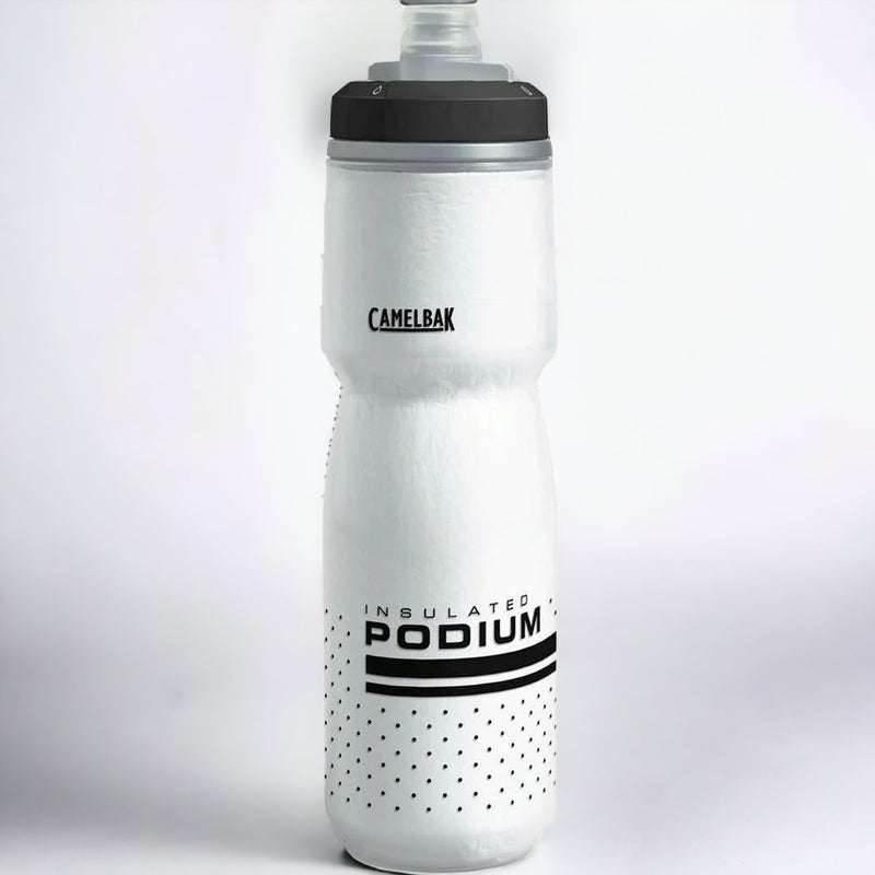 EX Display CamelBak Podium Chill Insulated Bottle 2019 White / Black - 710 ML / 24 OZ