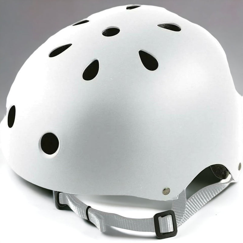 EX Display Oxford Bomber Helmet Gloss White - L - 58-61 CM
