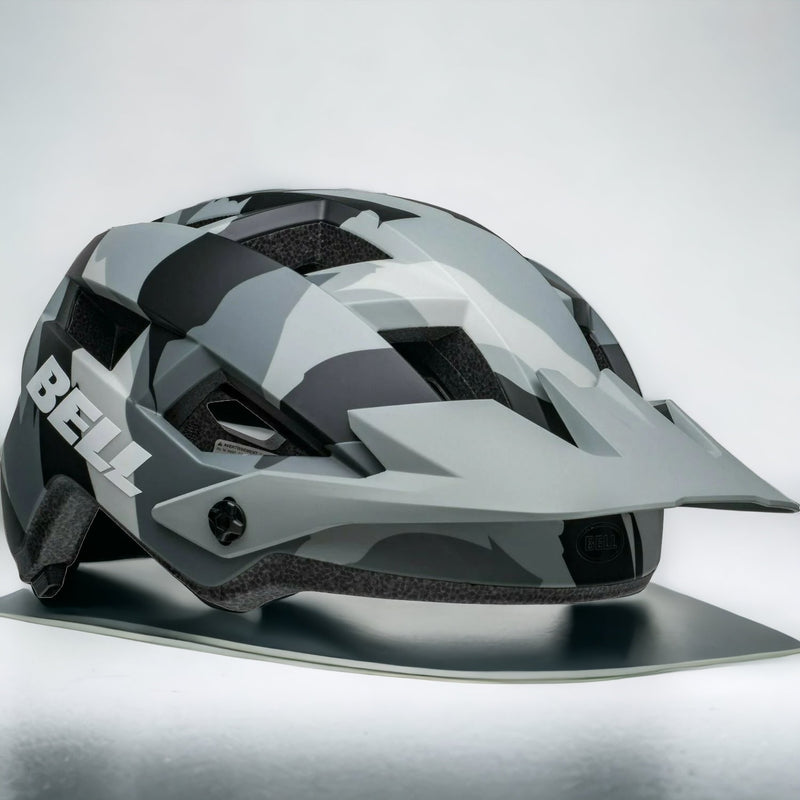 EX Display Bell Spark 2 MTB Helmet Matt Grey Camo - Universal S / M / 50-57C
