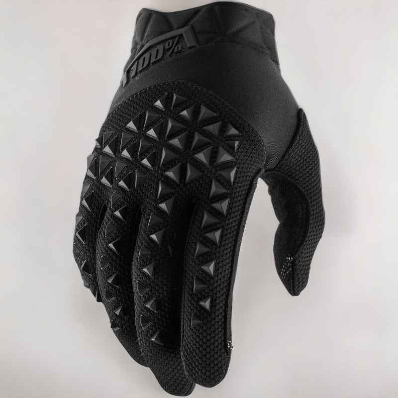 EX Display 100% Airmatic Youth Gloves Black / Charcoal - Small