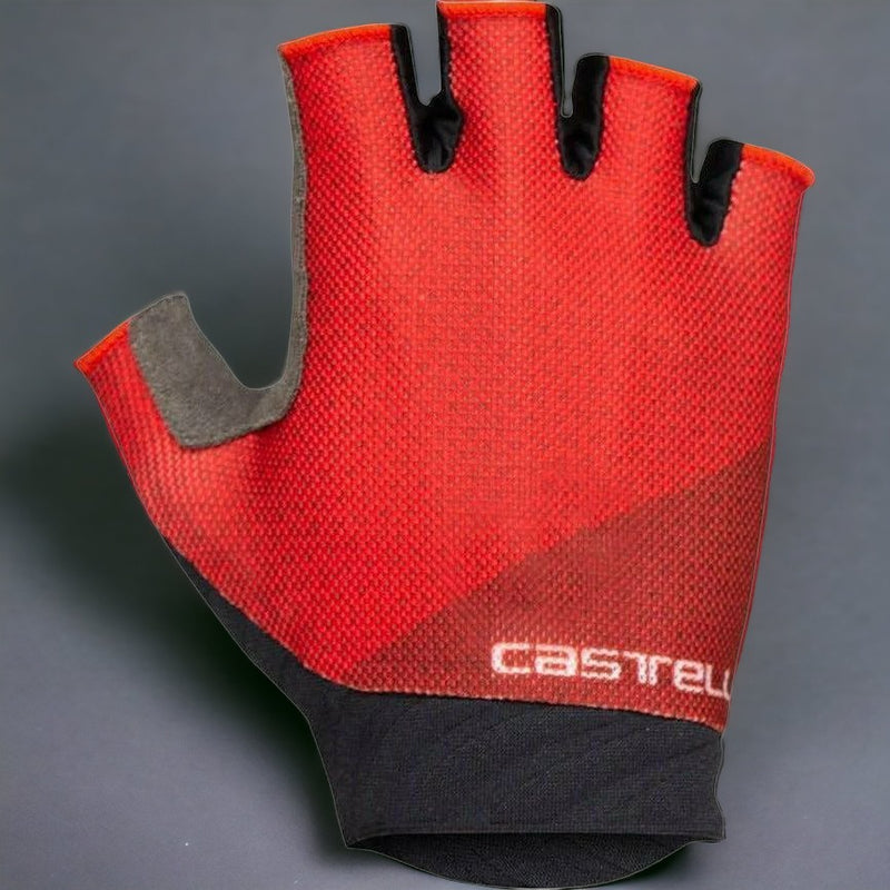 EX Display Castelli Roubaix Gel 2 Women's Gloves Red - Small