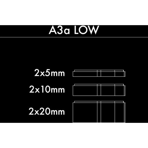 Profile Design A3A Low Riser Kit 5 / 10 / 20 MM Black