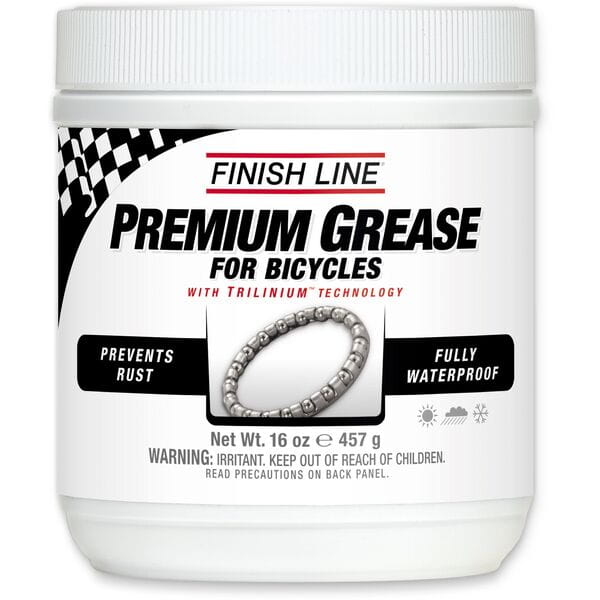 Finish Line Premium Grease Ceramic Tech Tub White / Black