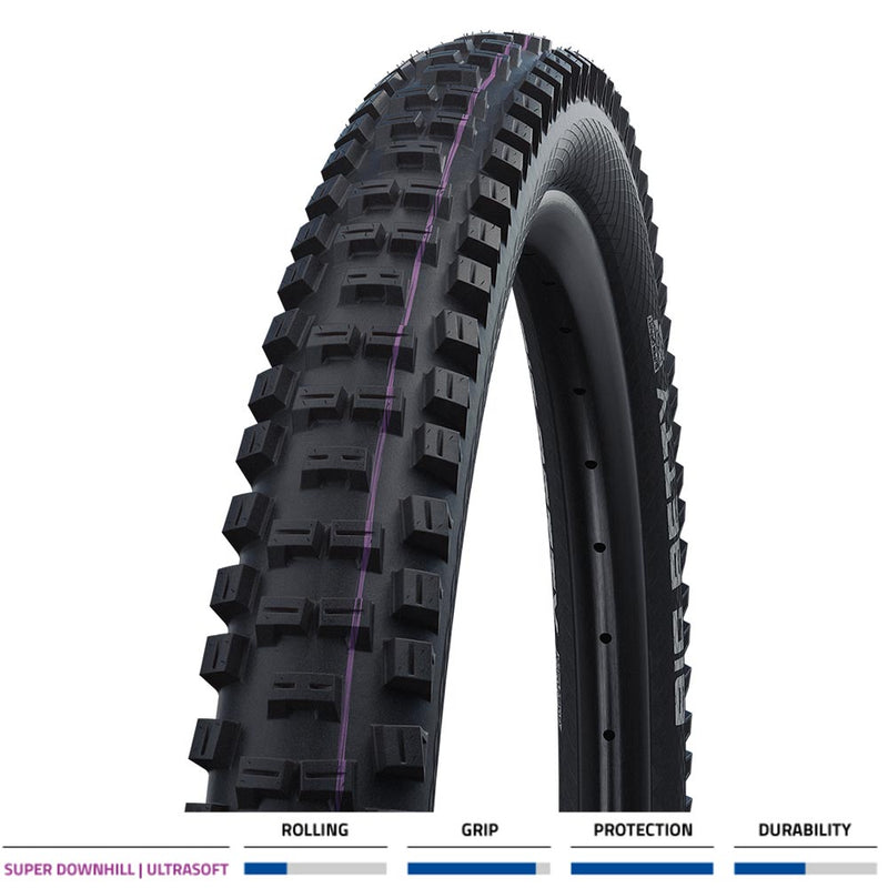 Schwalbe Big Betty Evo Super Downhill Folding TLE Tyre Black