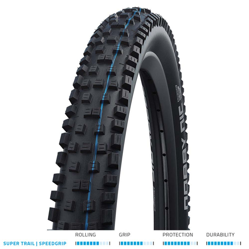 Schwalbe Nobby Nic Super Trail SpeedGrip TLE Tyres Black