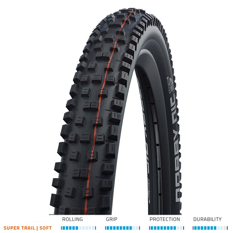 Schwalbe Nobby Nic Super Trail Soft TLE Tyre Black