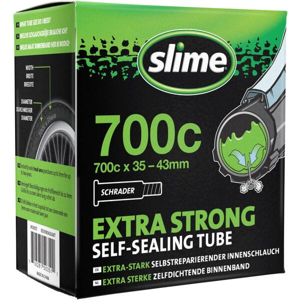 Slime Smart Schrader Valve Tube Black