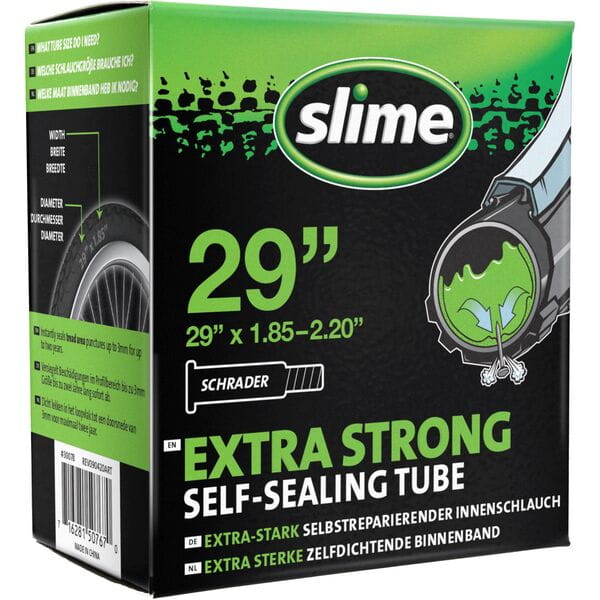 Slime Smart Schrader Valve Tube Black