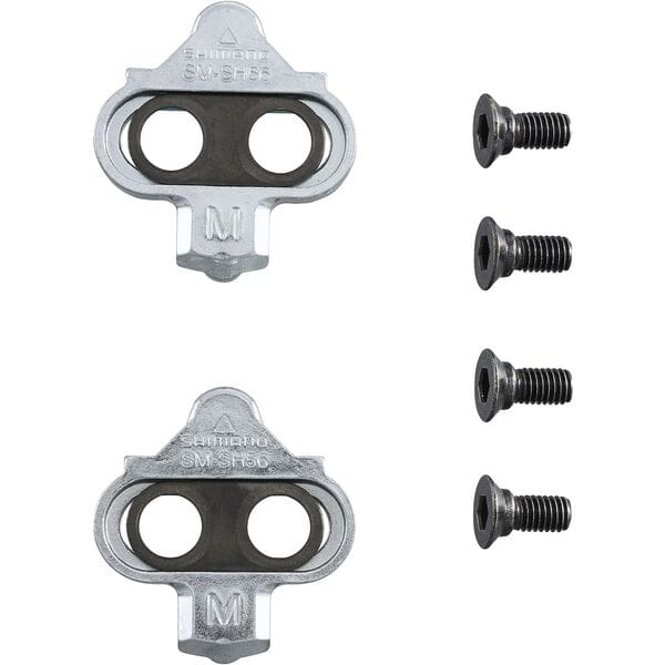 Shimano Spares SH56 MTB Speed Cleats Multi-Release Silver