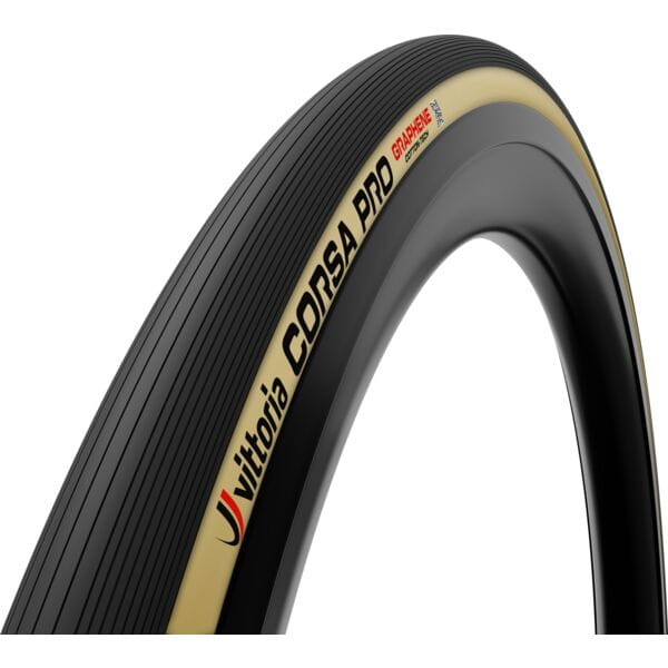 Vittoria Corsa Pro G2.0 Fold Tubeless Ready Tyre Tan / Black