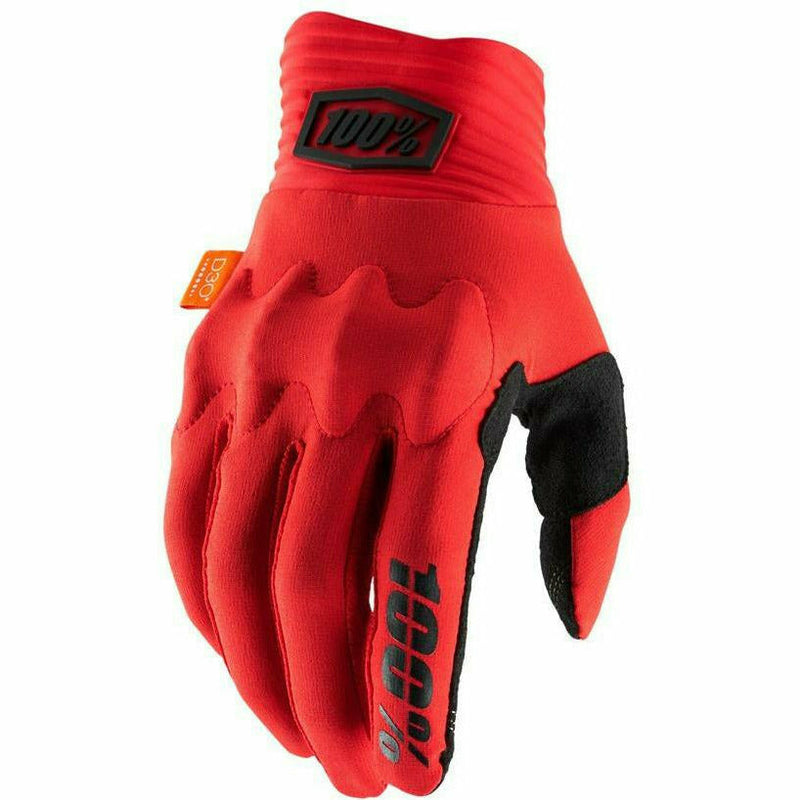100% Cognito Gloves Red / Black