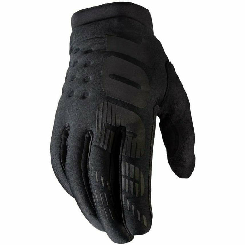 100% Brisker Gloves Black / Grey