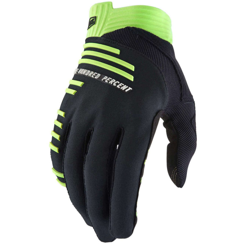 100% R-Core Gloves Black/Lime