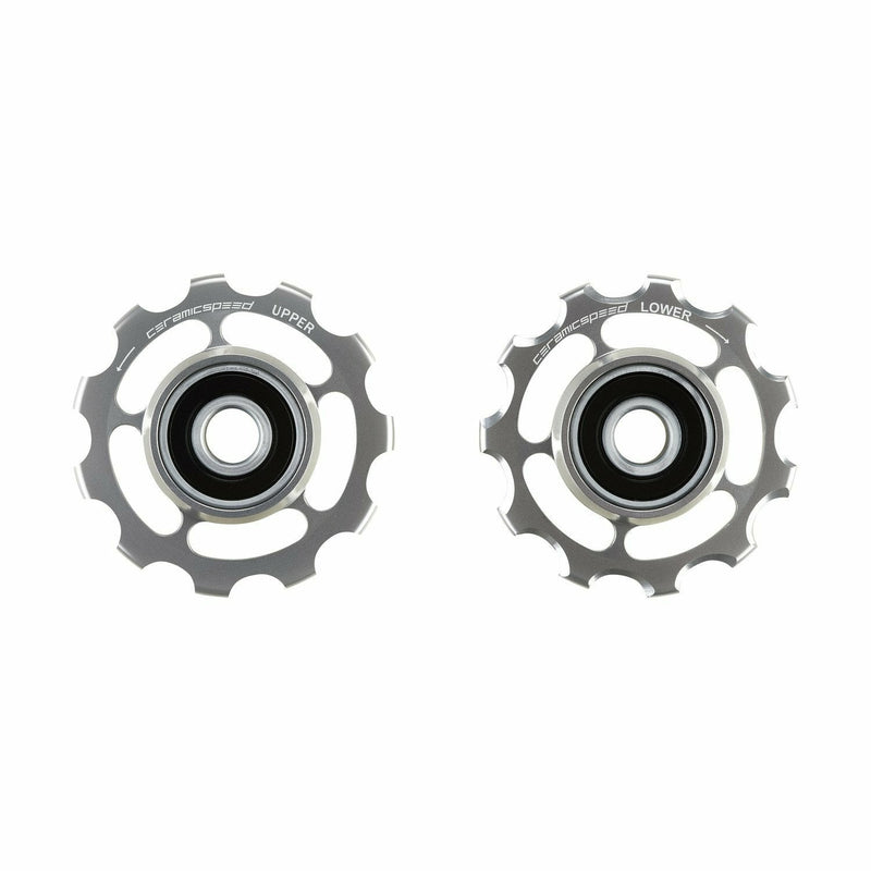 CeramicSpeed Campagnolo 11s Road Coated Pulley Wheel Ltd Ed Silver