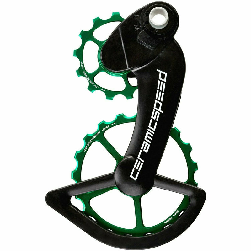 CeramicSpeed OSPW System Coated For Campag 12 Speed Green