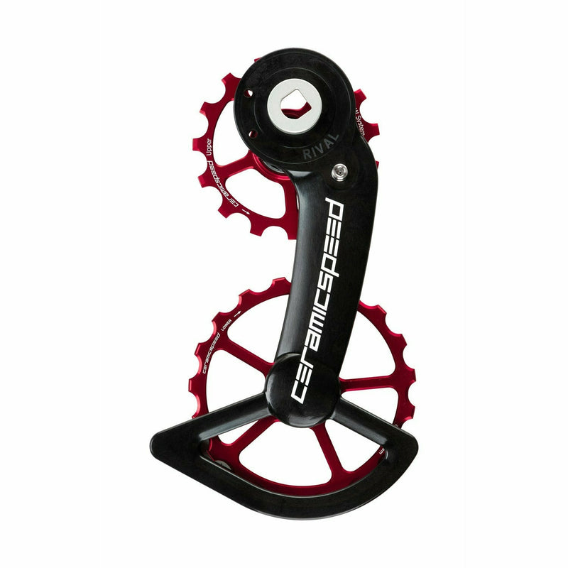 CeramicSpeed OSPW System SRAM Rival AXS Pulley Wheels Red