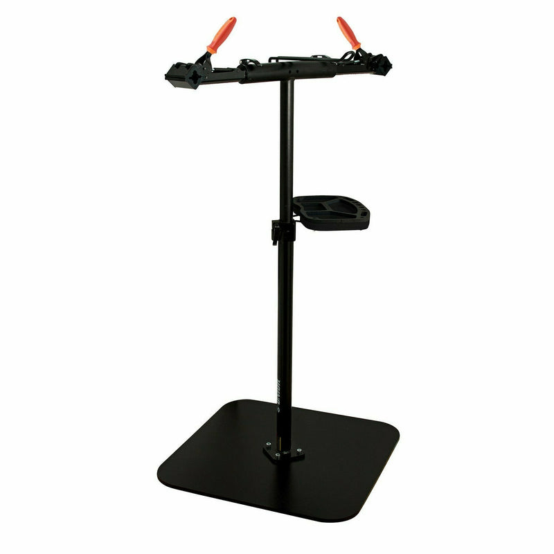 UNIOR Pro Repair Stand With Double Clamp Manually Adjustable Red