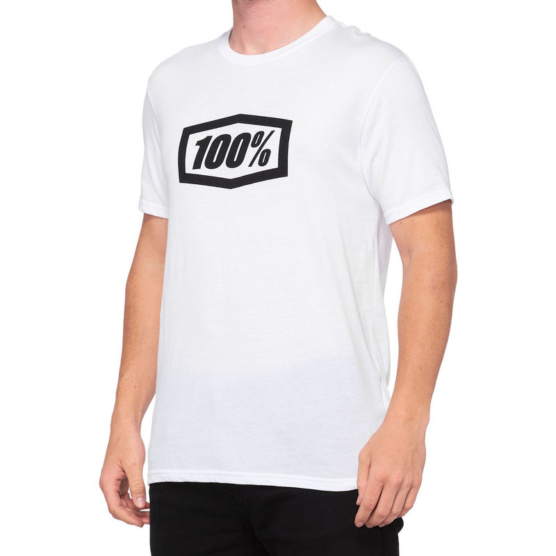 100% Icon Short Sleeves T-Shirt White