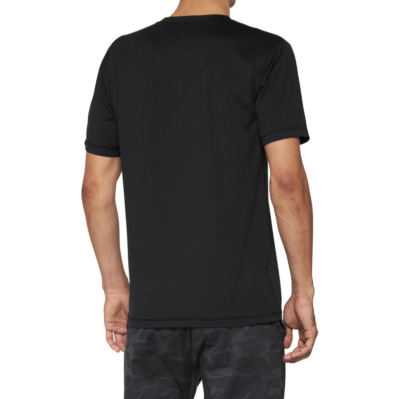 100% Mission Athletic Short Sleeves T-Shirt Black