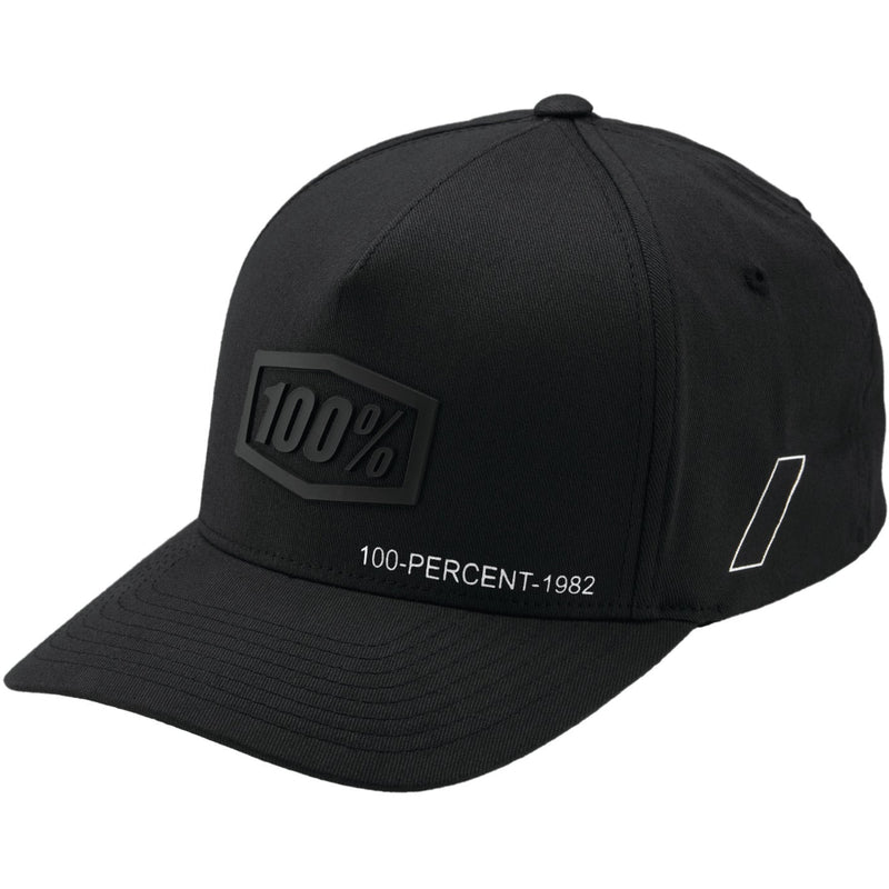 100% Shadow Flexfit X-Fit Cap Black