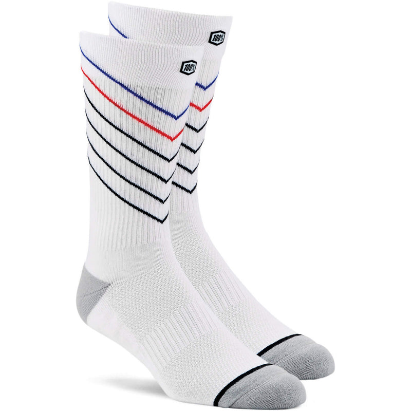 100% Urban Casual Socks White