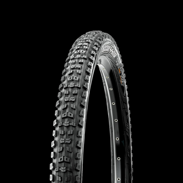 Maxxis Aggressor Folding EXO TR MTB Trail & Enduro Tyres Black